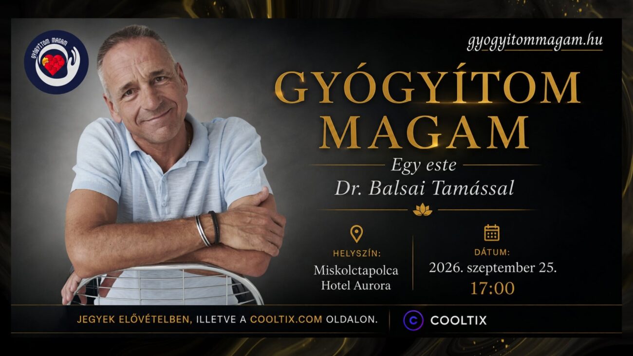 Egy este dr. Balsai Tamással – MISKOLCON 09.25.